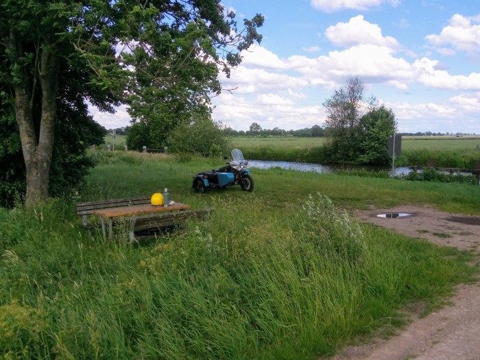 Hamme Sperrwerk bei Ostersode