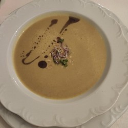 Bananen Curry Süppchen da uns die Hummercremesuppe nicht ansprach