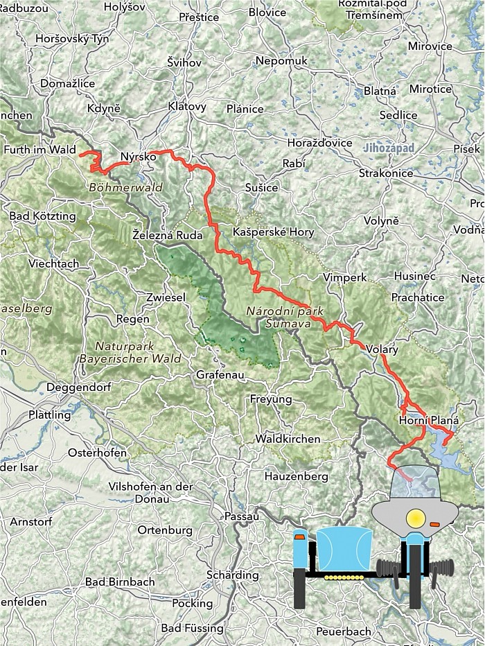 Von Warzenried nach Aigen-Schlägl