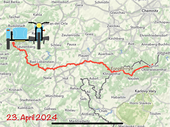 6. Tag: Vom Fichtelberg nach Hoheneiche